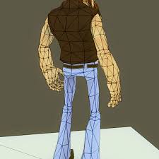 In the second video, we create an armature. Low Poly Character 3d Model 20 Blend Unknown Obj Fbx Free3d