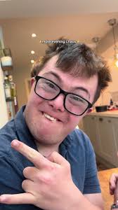 Downsyndrome Man Turning into Wolverine in Rain