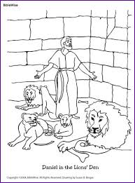Coloring Daniel In The Lions Den Kids Korner Biblewise Daniel And The Lions Sunday School Coloring Pages Coloring Pages