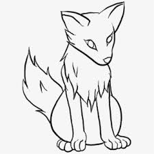 Learn to draw a wolf in a simple and interactive way! Anime Black And White Wolf Art Anime Wallpapers