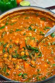 Once hot, add oil (or water) and onions. Moroccan Chickpea Soup Cooktoria