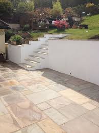 Sleepers And Rendered Walls Garden Design Ideas Google Search Garden Retaining Wall Sloped Garden Garden Wall