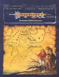 Dragon Lance Atlas Of Krynn Dungeons And Dragons Art Books Dungeons And Dragons