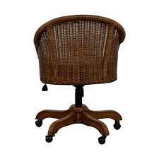 We can ship this chair via speedee delivery in the upper midwest for less than $100. 53 Off Pottery Barn Pottery Barn Wingate Wicker Desk Chair Chairs