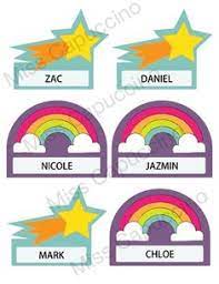 Gambar name tag untuk anak tk. 120 Ide Name Tag Origami Hewan Dekorasi Kelas Papan Buletin