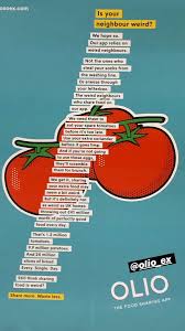 The food must be edible; Planet Organic On Twitter Have You Spotted Olio Ex S Tube Ads We Re Proud To Partner With Olio Who Helped Us To Become A Zero Food Waste Business Back In January Sharemore Wasteless Https T Co Zde8ueya92