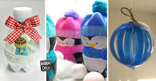 Eblouie par tout ce luxe, la fille lui fit une proposition de mariage. Deco Noel Avec Des Bouteilles En Plastique 20 Idees Tutoriel