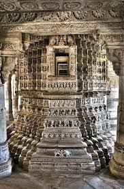 The Ranakpur Jain Temple in Rajasthan, India was built in the 15th century  by a merchant who was inspired by a dream. The temple is dedicated to  Adinatha, the first Jain Tirthankara.