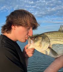 Fishing trip with son at Milford Lake