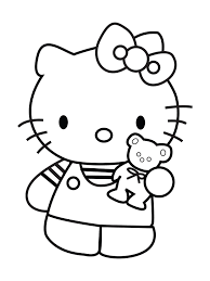 Hello Kitty Kleurplaat Kleurplaten Mandala Kleurplaten Gratis Kleurplaten