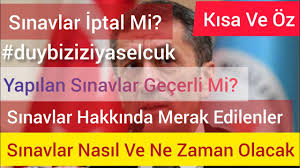 Peki lise (okul) sınavları iptal olacak mı? Sinavlar Iptal Mi Sinavlar Ertelenir Mi Sinavlar Ne Zaman Mart Ayinda Sinav Olacak Mi Meb Sinavlar Youtube