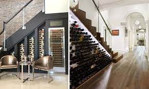 Grâce aux éclairages spécialement étudiés, elle contribue à donner une ambiance particulière à ce lieu. Amenager L Espace Sous Escalier L Option De La Cave A Vin