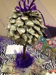 Trace and cut out simple patterns like trees, fruit and stars from patterned fabric and fill with stuffing. 26 Unique Money Tree For Baby Shower Baby Shower