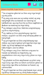 Ang diyos ang ating tagapagtanggol • psalm 91 tagalog inspirational bible verse. Cebuano Bible Ang Biblia Android Apps Appagg