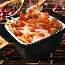 While a hot pot full of flavored broth is kept simmering. Koreanischer Reiskuchen Meeres Fruchte Zwingt Hot Pot Selbst Erhitzende Bequeme Instant Hot Pot Grosshandel Selbst Erhitzende Hot Pot 470 Box Buy Sofortige Nahrung Instant Hot Pot Product On Alibaba Com