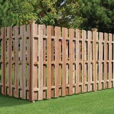 Estate fence consists of 4 1/8 x 4 1/8 pressure treated posts, with a 2×4 tight knot cedar rail. Wood Fencing Fencing The Home Depot