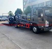 Japan Brand I. Suzu Elf 700p 4t 5.6m Full Down Flatbed ...