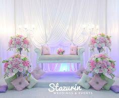 Pelamin nikah tema warna pastel pink purple magenta dekorasi pelamin nikah warna lembut rumah stazurinweddingsevents koleksi mini pelamin bertandang nikah murah bajet kajang bangi. 34 Best Pelamin Tunang Pelamin Nikah Minimalis Warna Pastel Ideas Warna Perkahwinan Pertunangan
