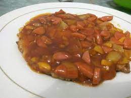 Resep Fuyunghai Tahu Siram Sosis Asam Manis Oleh Wiken Pramudita Resep Sosis Makanan Dan Minuman Makan Malam