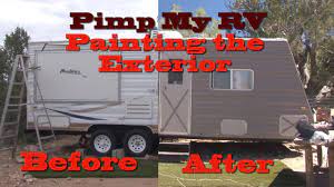 Aug 01, 2020 · start with titanium white and paint an oval area just under the camper. Pimp My Rv How To Paint The Exterior Of An Rv Camper Youtube