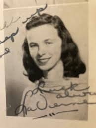 RIP svhs class of 1968 alumna