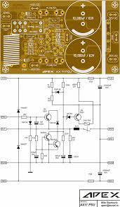 Brystom power amplifiers circuit diagrams Amplifier Power Supply And Protection Circuits Schematic Circuit Diagram