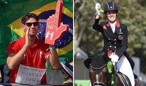 This is golden year charlotte dujardin and carl hester by edmundo spain on vimeo, the home for high quality videos and the people who love… Rio 2016 3 Olympic Golds And Proposal For Dressage Charlotte Dujardin Olympics 2016 Sport Express Co Uk