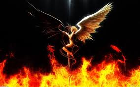 Pin On Angel Or Devil A collection of the top 48 angel and devil wallpapers and backgrounds available for download for free. pin on angel or devil