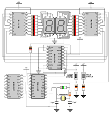 Digital Stopwatch Circuit Diagram Electronics Circuit Electronic Engineering Circuit Diagram