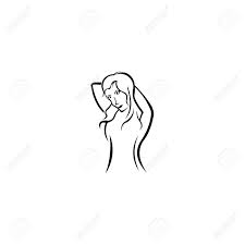 Haz tu selección entre imágenes premium sobre woman body logo de la más alta calidad. Young Female Body Outline Silhouettes Vector Beauty Logo Woman Royalty Free Cliparts Vectors And Stock Illustration Image 138421440