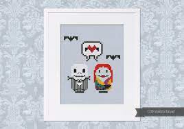 This pattern will come with 2 different sized full colour patterns, for printing or viewing convenience, and… Jack And Sally The Nightmare Before Christmas Mini People In Love Digital Cross Stitch Pattern
