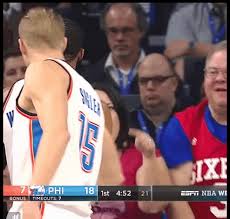 Russell westbrook is shooting just 22.4% from three this season on more than five attempts per game. Sixers Fan Flips Off Russell Westbrook Album On Imgur