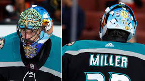It was a dream come true when i played my first nhl game and it has been a privilege to. Local Student Designs Mask For Ducks Goalie Miller