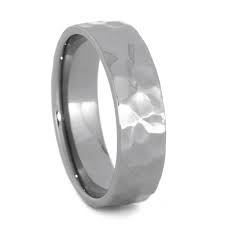 Hammered Titanium Ring Size 13 Rs10473 Titanium Wedding Band Titanium Wedding Titanium Rings