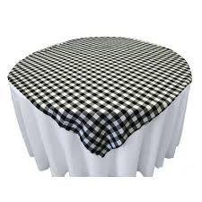 Black And White Checkered Tablecloth Fabric Basics Poplin Table Cloth Black White Tablecloth Checkered Tablecloth Tablecloth Sizes