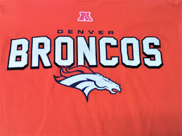 The event, hosted by the broncos and mile high united way, served about 400 children. Nfl Team Apparel Orange Denver Broncos T Shirt Men S Size L Football Nwt Heroes Sports Cards