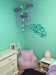 8 Marvelous Under The Sea Decorating Ideas Kids Would Love Underwater Sea Decoratingideas Mermaid Decor Bedroom Bedroom Themes Mermaid Themed Bedroom