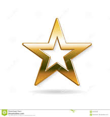 Golden Star Logo Illustration Logo Illustration Star Logo Golden Star