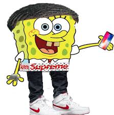 Spongebob supreme goku gif sd gif hd gif mp4. Spongebob Supreme Jordan1 Iphonex Airpods Thug Cartoon Clipart Full Size Clipart 4979681 Pinclipart
