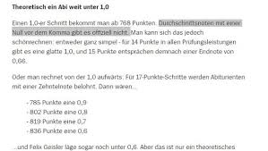 Selma ist nicht nur gut in mathematik, sondern sie interessiert sich auch für technik. Abiturschnitt Besser Als 1 0 Schule Studium Abitur