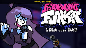 Ask skid & pump/spooky month & fnf rp mario and luigi: Lila Over Daddy Dearest Friday Night Funkin Mods