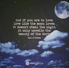 And If You Were To Love Love Like The Moon Does It Doesn T Steal The Night It Only Unveils The Beauty Of The Dark Moon Quotes Quotes Inspirational Quotes