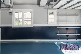 Using epoxy paint as your garage floor paint will help prevent stains and deterioration, and it will give your garage floor a tough finish for a showroom look. Painting Your Garage Project Example Richmond Va