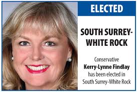 South Surrey White Rock Kerry Lynne Findlay Wins Seat For Conservatives Surrey Now Leader