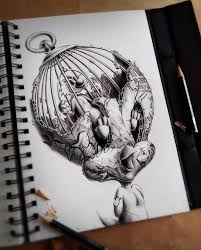 Some Really Cool Drawing Graphite Drawings Pez Artwork Sketch Book