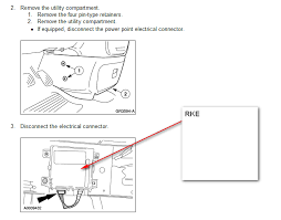 This module is secured to the firewall on the driver side. I Bought A 2002 Ford Windstar And I Need The Factory Door Unlock Code So I Can Program My Own Code