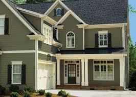 A bluish black, not absolute black, updates the look and adds dimension to shutters and doors.. Best Dark Green Exterior Paint Colors Novocom Top
