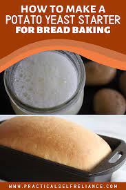 Potato Yeast Starter For Baking Bread Yeast Starter Homemade Bread Bread Baking