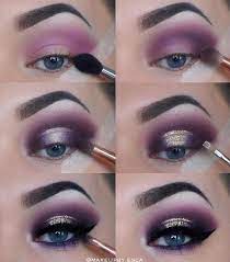 The first eyeshadow look we have to show you is glam, colorful and stylish. Samoyed 2 Dog Bowl Glitter Eye Makeup Winter Makeup Purple Eye Makeup