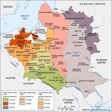 Russia Prussia Austria Carved Poland Up In Three Successive Partitions In 1772 1793 1795 An Independent Poland W Poland History Historical Geography Map